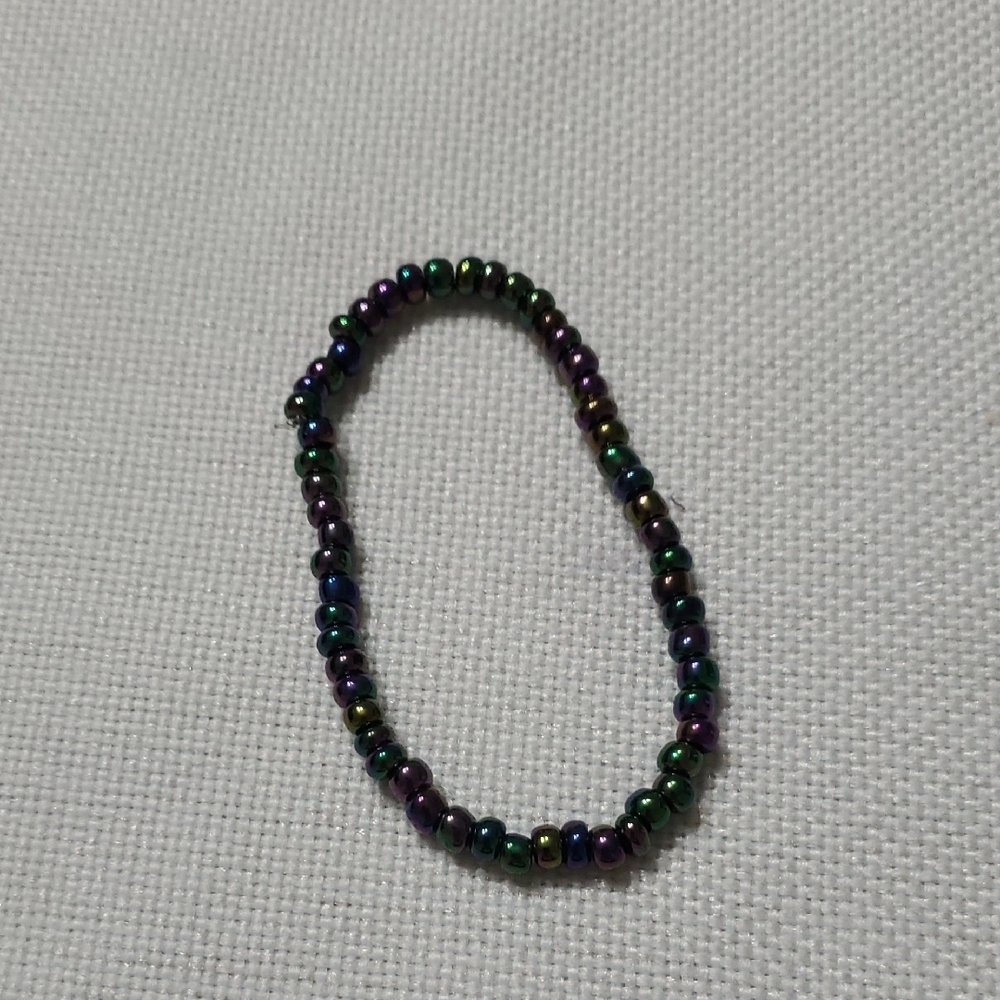 Dark Beaded Bracelet